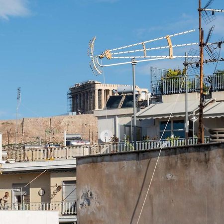 Acropolis View Vintage Style Apartment In Koukaki Athens Luaran gambar