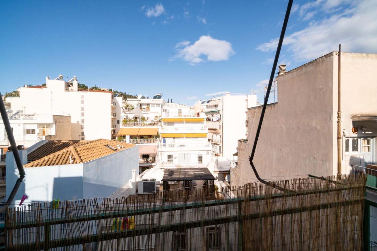 Acropolis View Vintage Style Apartment In Koukaki Athens Luaran gambar