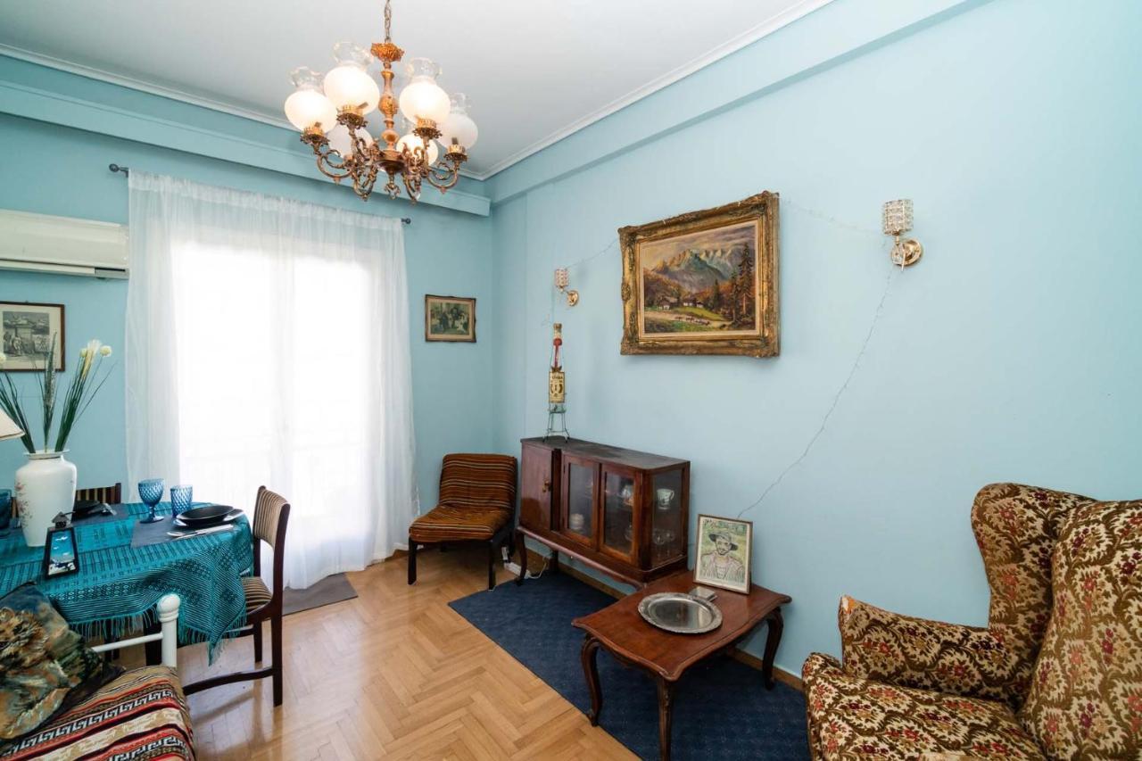 Acropolis View Vintage Style Apartment In Koukaki Athens Luaran gambar