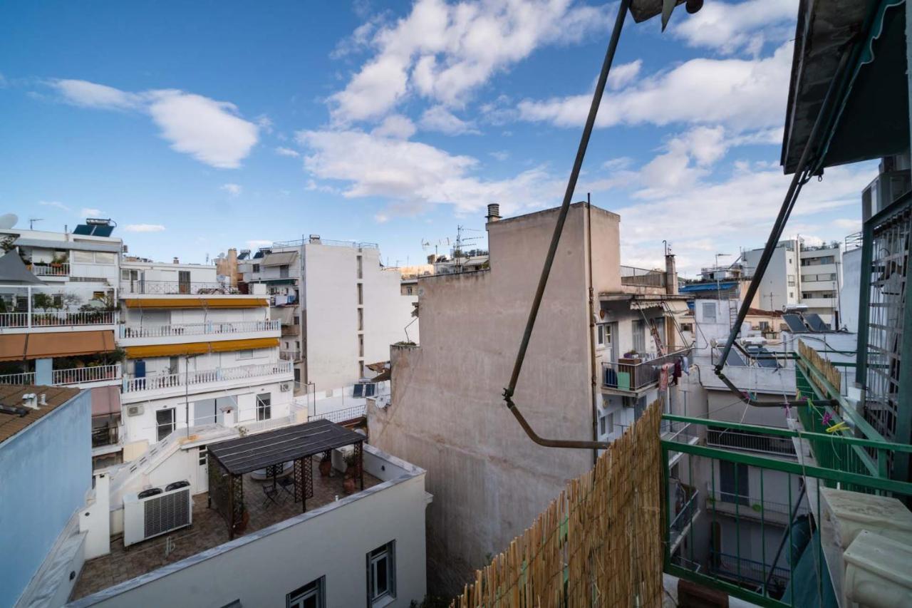 Acropolis View Vintage Style Apartment In Koukaki Athens Luaran gambar