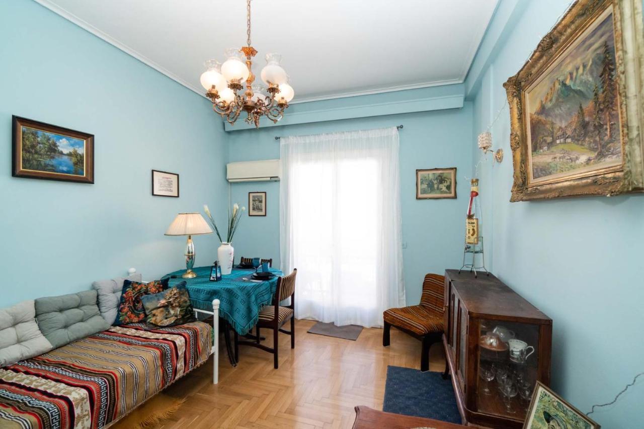 Acropolis View Vintage Style Apartment In Koukaki Athens Luaran gambar
